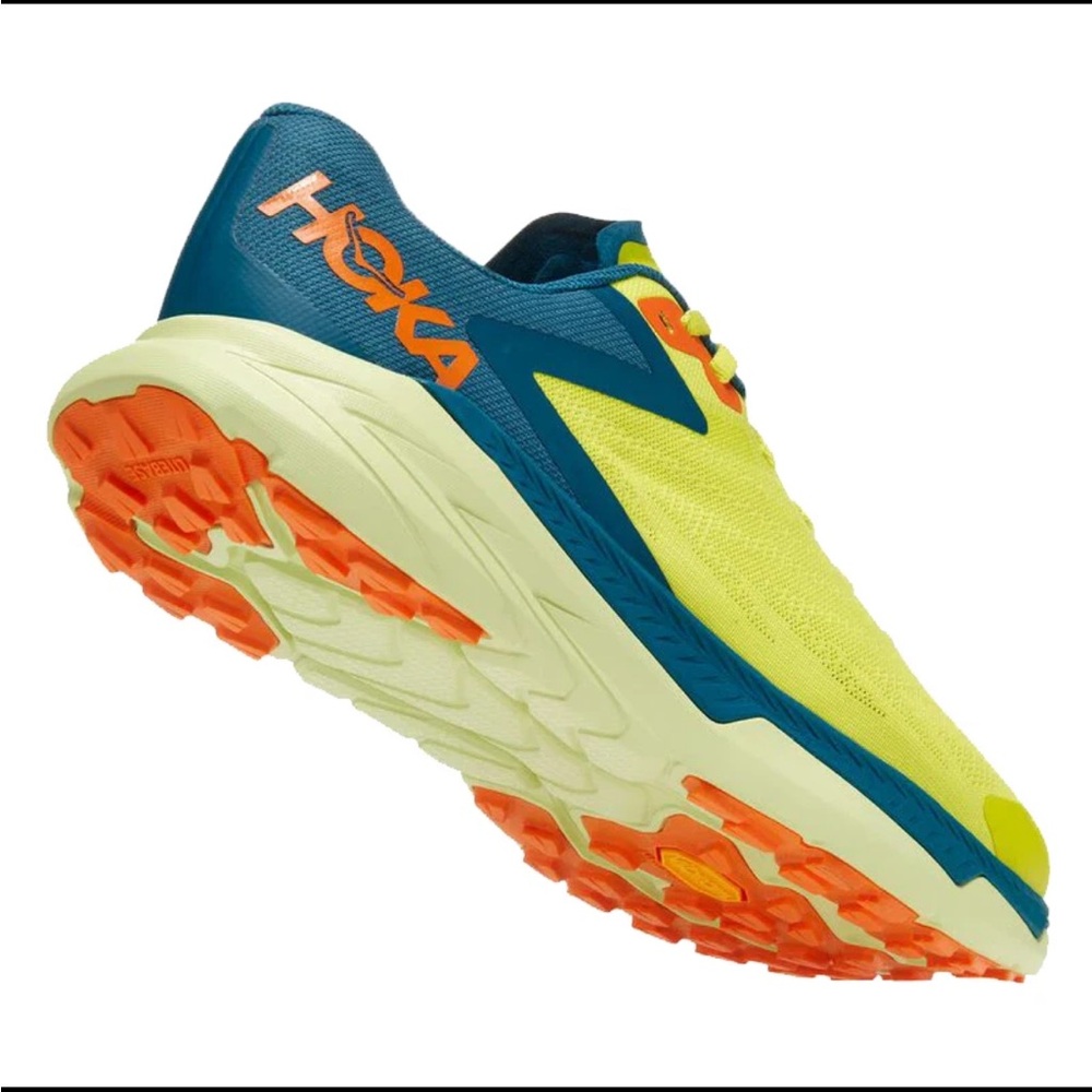 MAKE AN OFFER HOKA ONE ONE Zinal Neon Vibrant Running Sneakers - Picture 6 of 9